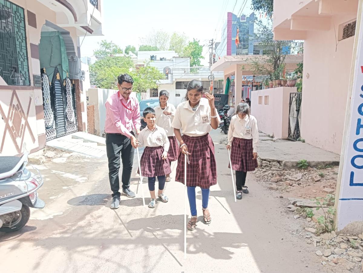 Orientation Mobility for Visual students