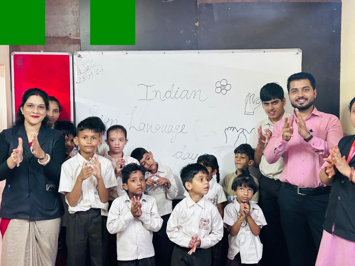 Sign language Celebrate