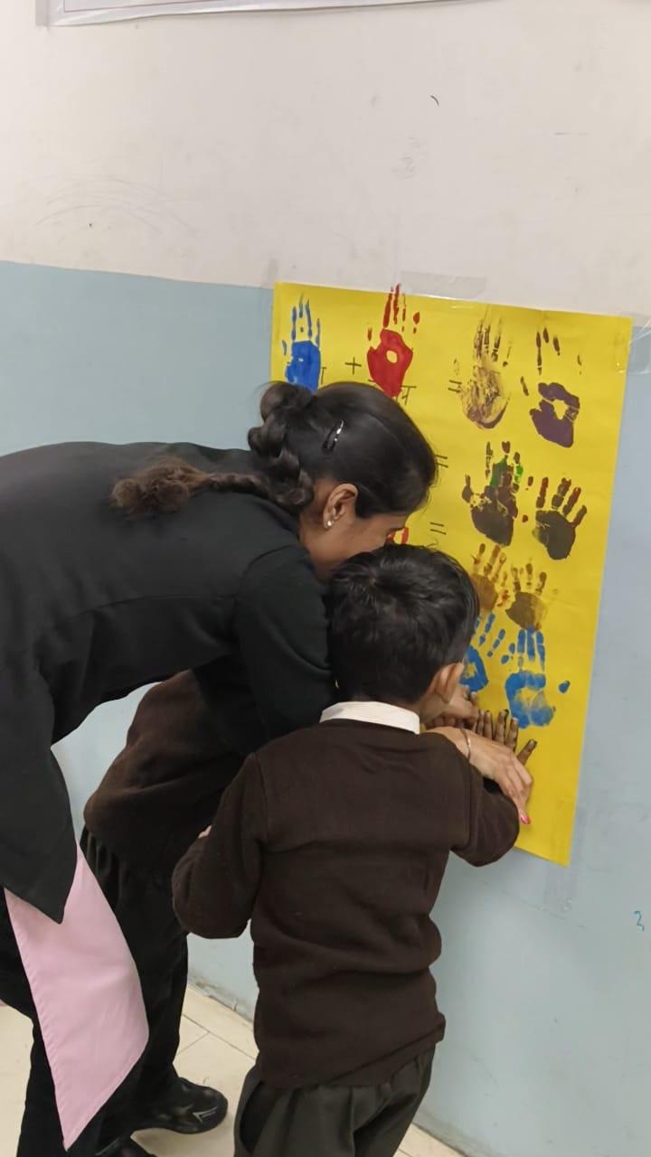 Colour Mixing activity